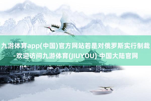 九游体育app(中国)官方网站若是对俄罗斯实行制裁-欢迎访问九游体育(JIUYOU) 中国大陆官网